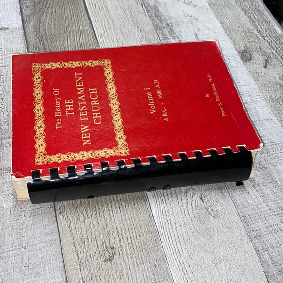 The history of the New Testament Church, volume one spiral bound vintage - Picture 11 of 11